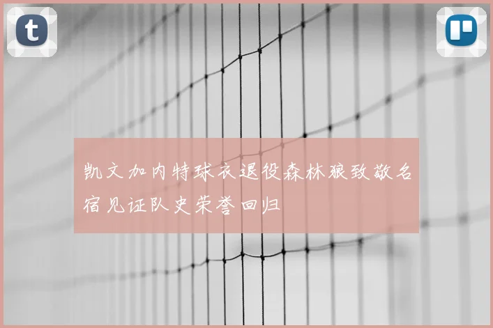 凯文加内特球衣退役森林狼致敬名宿见证队史荣誉回归